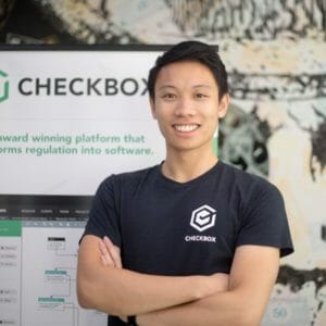 Evan Wong, the CEO and Founder of Checkbox.ai
