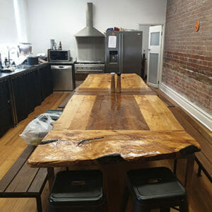 UP Bank the lunch table