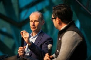 ANZ CEO Shayne Elliott at Intersekt 2019, FinTech Australia's annual conference