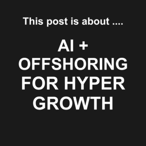 AI offshore teams hyper scale