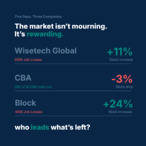 Dexter Cousins opinion piece on AI job losses and executive leadership in Startup Daily